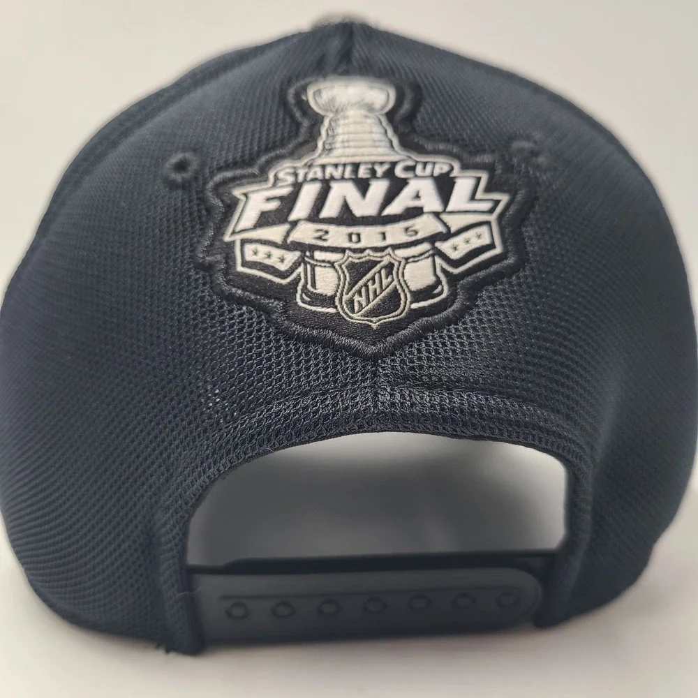 Chicago Blackhawks Hat Snapback 2015 Conference Champions‎ Reebok Mesh Gray NHL